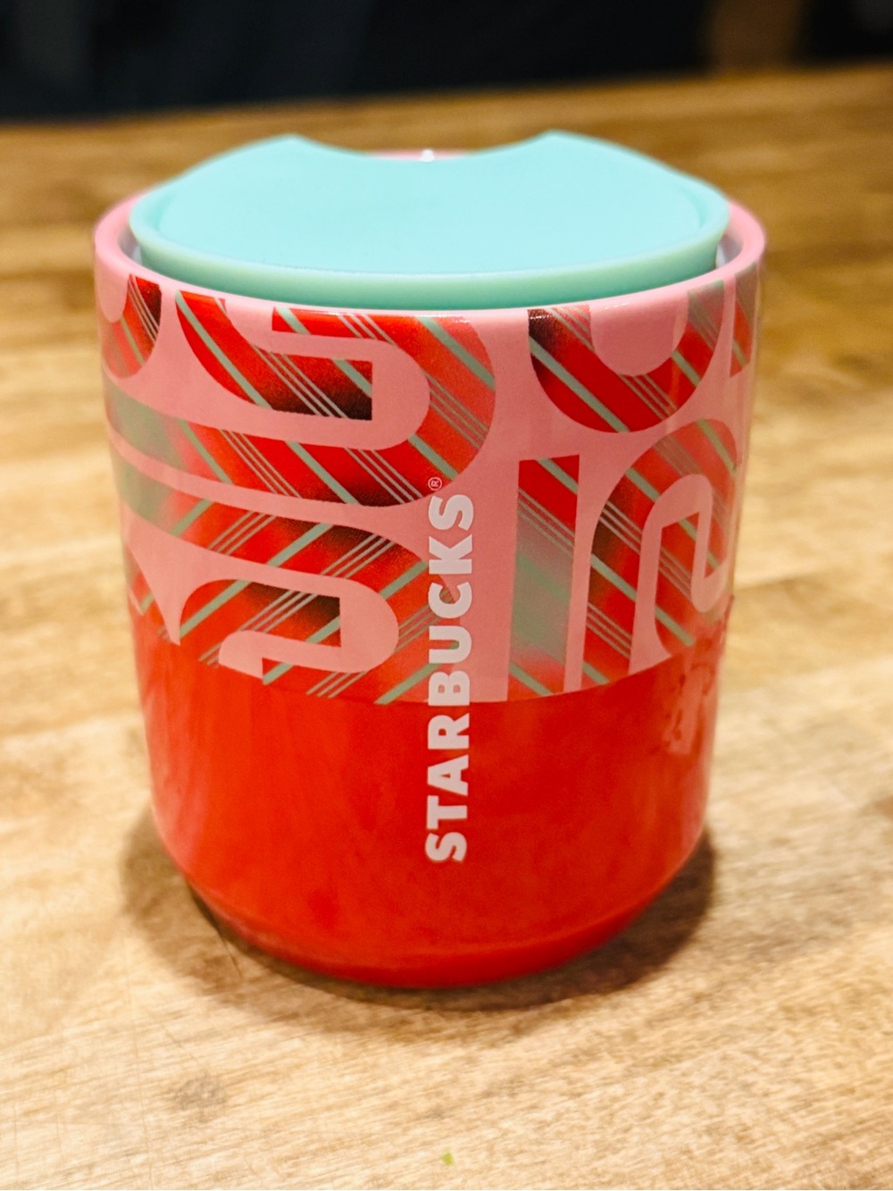 Starbucks Tumbler  8 oz holiday Ombré Candy Cane - Picture 5 of 7